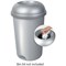 Addis Open Top Bin Base, 50 Litre, Metallic Addis Open Top Bin Base, 50 Litre, Metallic
