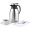 Addis Diplomat Vacuum Jug, 2 Litres, Stainless Steel/Black