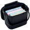Addis 4.5 Litre Kitchen Food Waste Caddy, Black