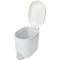 Addis Bathroom Pedal Bin, 3.5 Litres, White