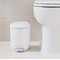 Addis Bathroom Pedal Bin, 3.5 Litres, White