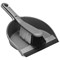 Addis Dustpan and Soft Brush Set Metallic Serrated Edge to Clean Brush Bristles 510390