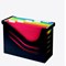 Jalema Recycled Office Box with 5 Suspension Files, A4, Black
