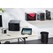 Jalema Recycled Office Box with 5 Suspension Files, A4, Black