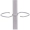 Alba Vienna Coat Stand - Silver