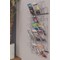 Alba Wall Mounted 7Tier 21-Pocket Literature Holder A4 Chrome