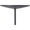 Alba Slim LED Floor Lamp Round Head 3000 Lumens 30W Black