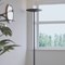 Alba Slim LED Floor Lamp Round Head 3000 Lumens 30W Black