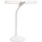 Alba Nomad Two Head Desk Lamp White Alba Nomad Two Head Desk Lamp White