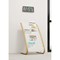 Alba LED Wall Clock With CO2 Level Temperature Humidity Sensor, Black