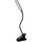 Alba LED Wireless Desk Lamp with Desk Top Clamp, Black