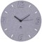Alba Recycled Wall Clock, Grey