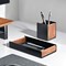Alba Desktop Tray Black/Walnut