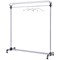 Alba Garment Coat Rack with Brakes Metal 1530x540x1715mm