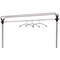 Alba Garment Coat Rack with Brakes Metal 1530x540x1715mm
