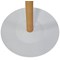 Alba Coat Stand 350x350x1750mm Beech/White