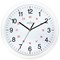 Acctim Metro 24 Hour Plastic Wall Clock 300mm White