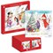 Giftmaker Square Snowman Cards x10 Pack of 24