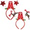 Giftmaker Reindeer and Star Sequin Headband Pack of 24