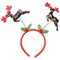 Giftmaker Reindeer and Star Sequin Headband Pack of 24