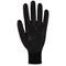 Arco Essentials Black PU-Coated Nylon Work Gloves Pairs 8 (Pack of 12)