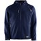 Trojan Men's Hooded Softshell Jacket, Navy, 2XL