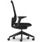 Atelier B22 Mesh Task Chair, Height Adjustable Arms, Black