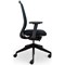 Atelier N12 Mesh Task Chair, Height Adjustable Arms, Black