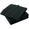 2-Ply Napkins, 330mmx330mm, Black, Pack of 100