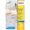 Avery J8658-25 Inkjet Labels, 189 Per Sheet, 25.4x10mm, White, 4725 Labels