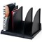 Avery DTR Eco Recycled 4-Section Book Rack, Black