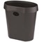 Avery DR500 Waste Bin, Rim Flat Back, 18 Litres, W350xD250xH340mm, Black