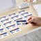 Avery J4785-15 Self-Adhesive Name Badges, 10 Per Sheet, 80x50mm, 150 Labels