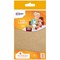 Avery Oval Kraft Labels Brown (Pack of 18) OVKR18.UK