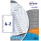 Avery Index Dividers, A-Z, A4, White