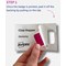 Avery Self-Adhesive Visitor Paper Badges Roll with Expiring Tabs 4851E-THR