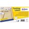 Avery FL01 Franking Labels, 2 per Sheet, 140x38mm, White, 1000 Labels