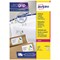 Avery L7163-40 Laser Labels, 14 Per Sheet, 99.1x38.1mm, White, 560 Labels