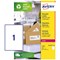 Avery LR7167-100 Recycled Laser Labels, 1 Per Sheet, 199.6 x 289.1mm, White, 100 Labels
