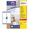 Avery L7169-250 Laser Labels, 4 Per Sheet, 139x99.1mm, White, 1000 Labels