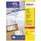 Avery Laser Labels, 1 Per Sheet, 199.6x289.1mm, White, 500 Labels