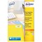 Avery L7654-25 Laser Labels, 40 Per Sheet, 45.7x25.4mm, White,1000 Labels