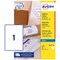 Avery J8167-100 Inkjet Labels, 1 Per Sheet, 199.6x289.1mm, White, 100 Labels