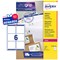 Avery L7166-100 Laser Labels, 6 Per Sheet, 99.1x93.1mm, White, 600 Labels