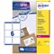 Avery L7166-100 Laser Labels, 6 Per Sheet, 99.1x93.1mm, White, 600 Labels
