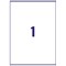 Avery L7167-100 Laser Labels, 1 Per Sheet, 199.6x289.1mm, White, 100 Labels