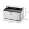 Brother HL-1110 A4 Wired Mono Laser Printer, White