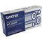 Brother PC-202RF Thermal Transfer Ribbon Refill Black (Pack of 2) PC202RF