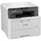 Brother DCP-L3520CDW A4 Wireless 3-In-1 Colour Laser Printer, White