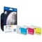 Brother LC1000 Inkjet Cartridge CMY Multipack LC1000RBWBP